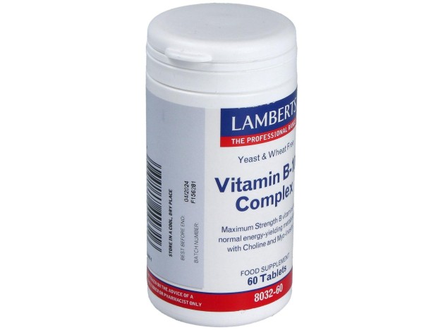 Complejo De Vitaminas B-100 60 Cápsulas