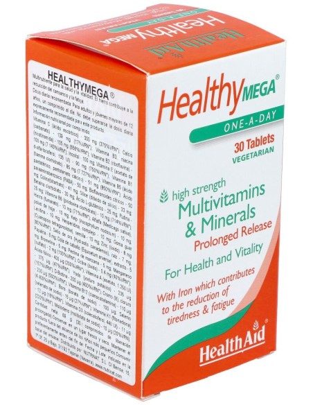 Healthy Mega Multinutriente De Alta Potencia 30 Compr