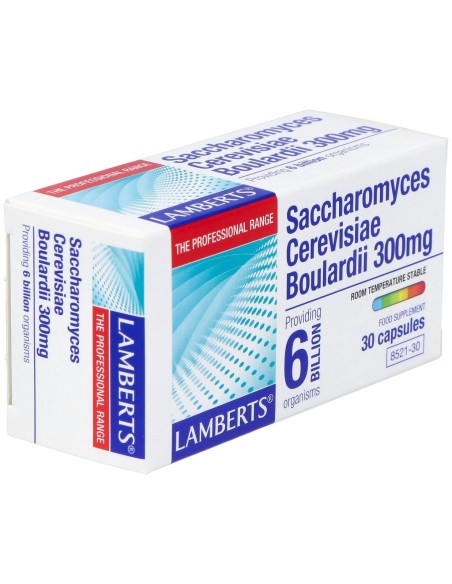 Saccharomyces Cerevisiae Buolardii 300Mg 30 Cápsulas