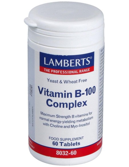 Complejo De Vitaminas B-100 60 Cápsulas