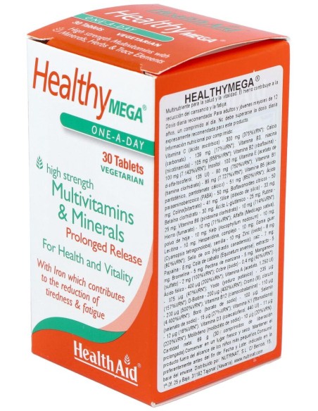 Healthy Mega Multinutriente De Alta Potencia 30 Compr