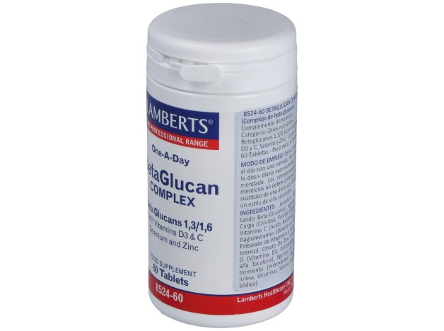 Lamberts Complejo De Beta Glucanos 60 Comp