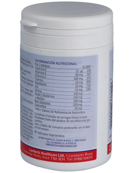 Lamberts Prostex Con Beta Sitosterol 90 Comp.