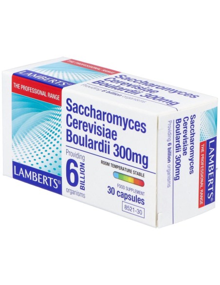 Saccharomyces Cerevisiae Buolardii 300Mg 30 Cápsulas