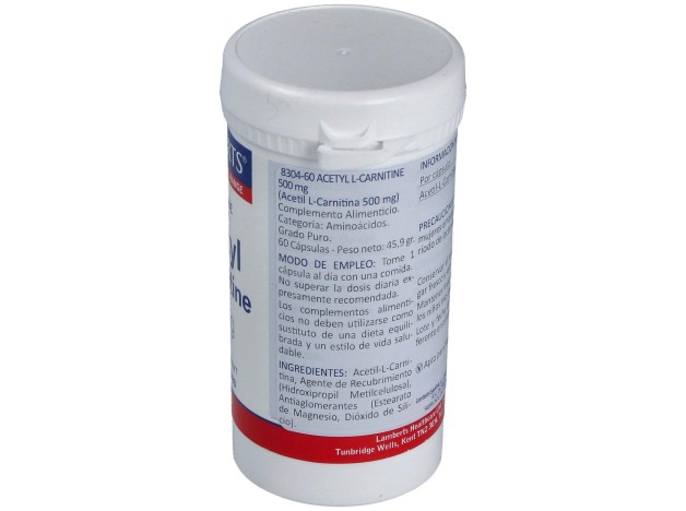 Lamberts Acetyl L-Carnitine 60Caps