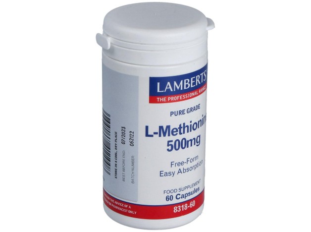 Lamberts L-Metionina 500Mg 60 Caps