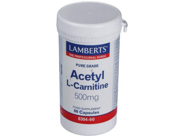 Lamberts Acetyl L-Carnitine 60Caps