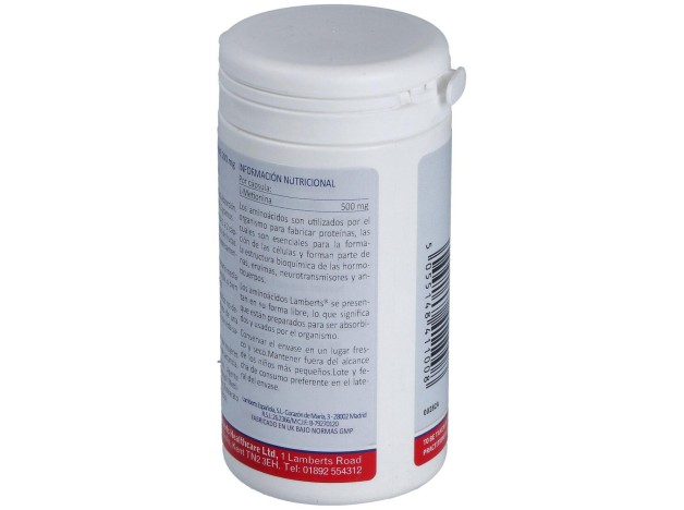 Lamberts L-Metionina 500Mg 60 Caps