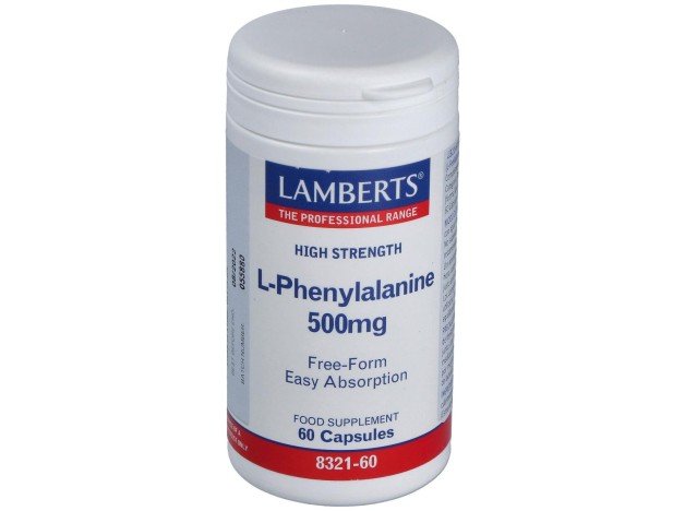 Lamberts L-Fenilalanina 500 Mg 60 Cápsulas