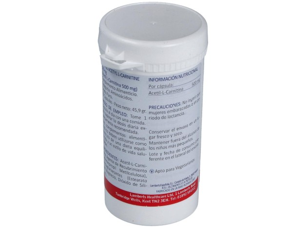 Lamberts Acetyl L-Carnitine 60Caps