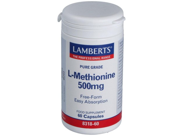 Lamberts L-Metionina 500Mg 60 Caps