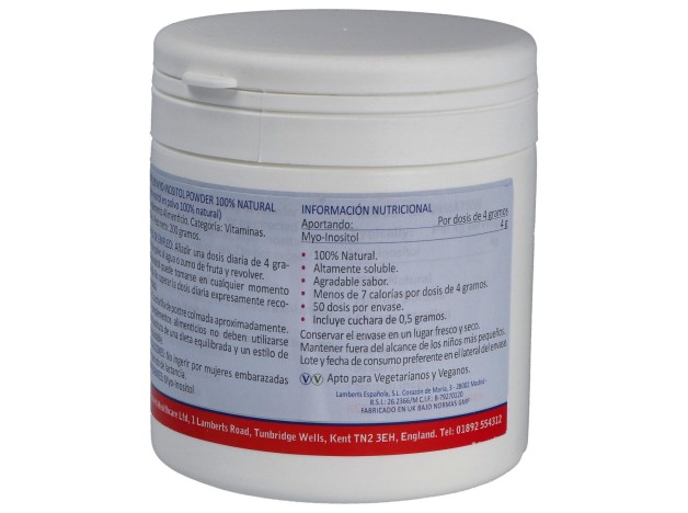 Myoinositol Polvo 100% Natural 200Gr