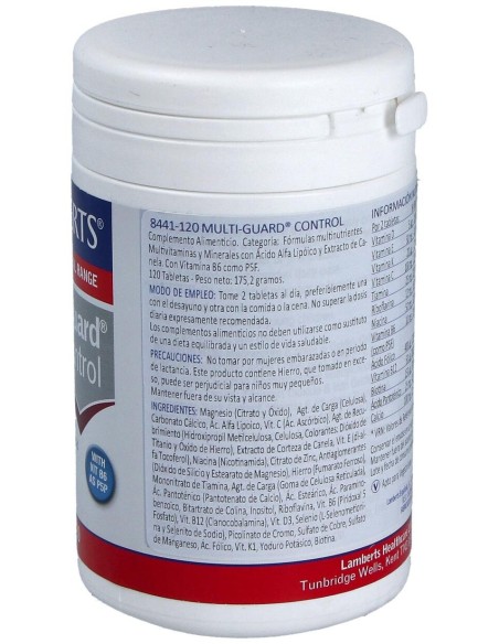 Lamberts Multiguard® Control 120 Tabs