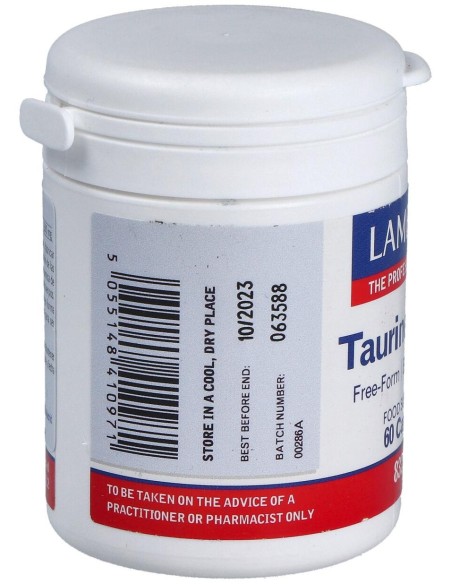 Lamberts Taurina 500 Mg 60 Cap