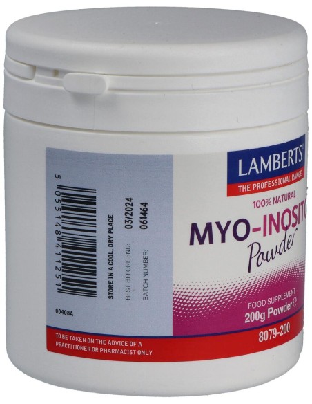 Myoinositol Polvo 100% Natural 200Gr