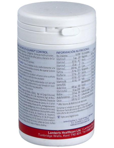 Lamberts Multiguard® Control 120 Tabs