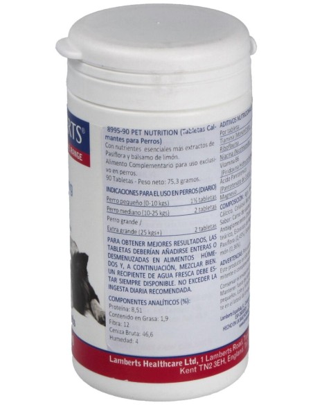 Pet Nutrition Dog Calming 90Comp. Vet
