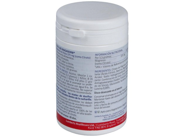 Lamberts Magasorb® 375 Mg Polvo 65G