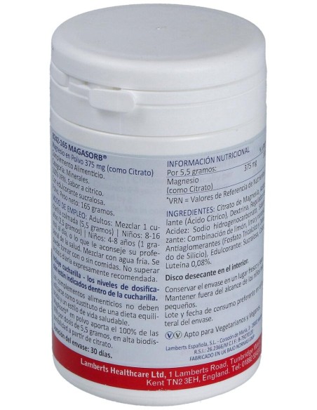 Lamberts Magasorb® 375 Mg Polvo 65G