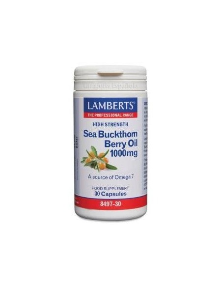 Lamberts Aceite Fruto Espino Amarillo 1000Mg 30 Caps