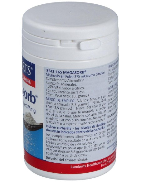 Lamberts Magasorb® 375 Mg Polvo 65G