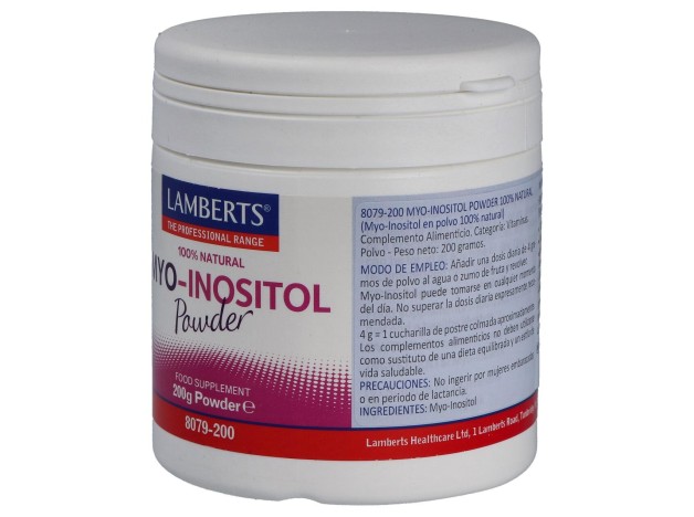 Myoinositol Polvo 100% Natural 200Gr