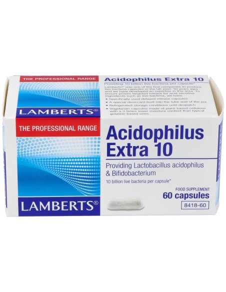 Acidofilus Extra 10 (Refrigeracion) 60Cap.