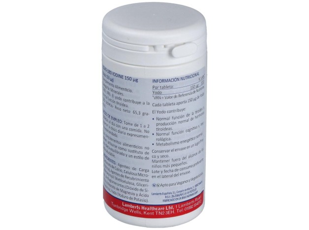 Lamberts Yodo 150Μg 180 Tabs