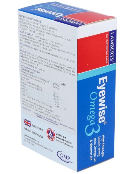 Lamberts Eyewise Omega 3 60Caps