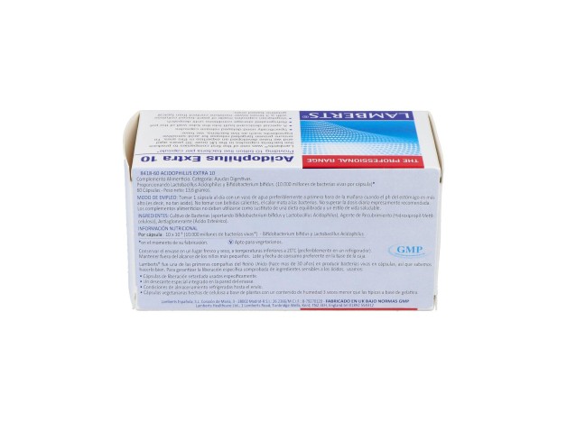 Acidofilus Extra 10 (Refrigeracion) 60Cap.