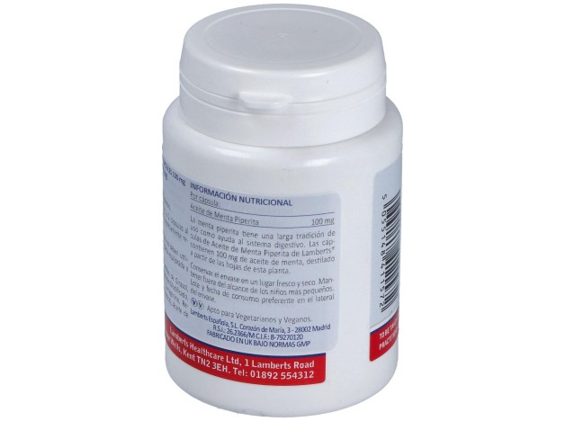 Aceite De Hojas De Menta 100 Mg. 90Cap.