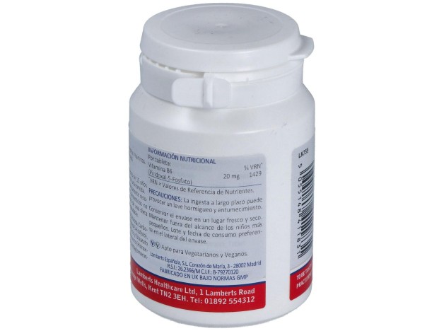 P5P 20Mg. Piridoxal-5-Fosfato 60Comp.