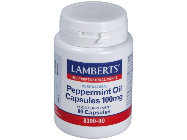 Aceite De Hojas De Menta 100 Mg. 90Cap.