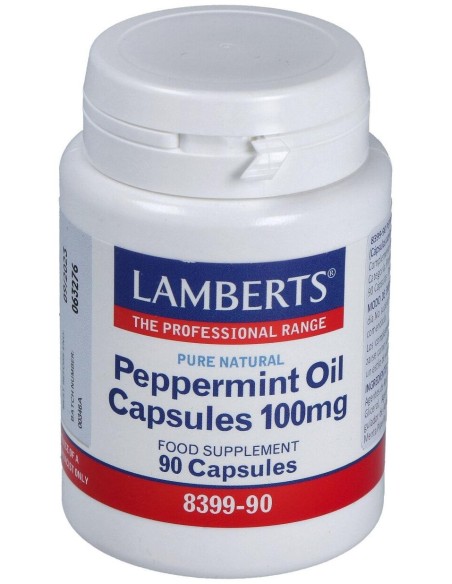 Aceite De Hojas De Menta 100 Mg. 90Cap.