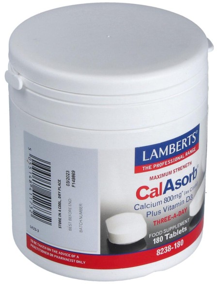 Calasorb Citrato De Calcio 800Mg.180Comp.