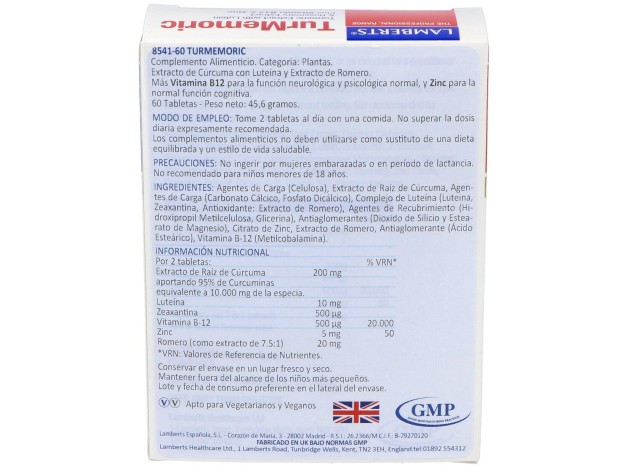 Lamberts Turmemoric 60Caps