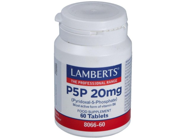 P5P 20Mg. Piridoxal-5-Fosfato 60Comp.