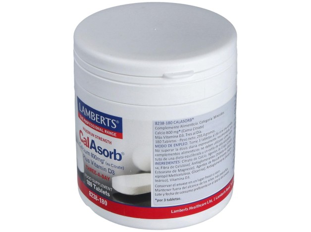 Calasorb Citrato De Calcio 800Mg.180Comp.
