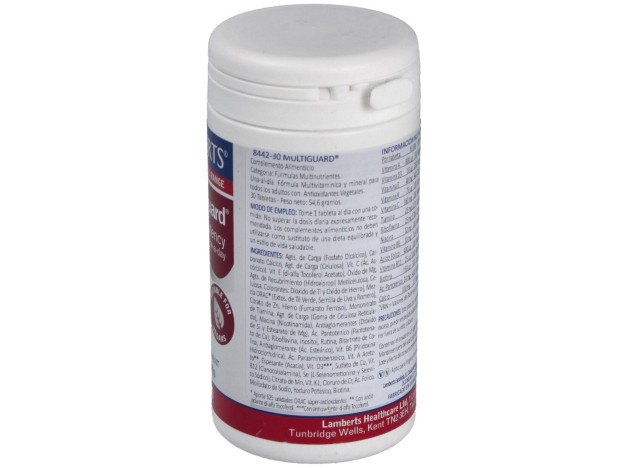 Multi-Guard Vit. Y Minerales (Una Al Dia) 30 Comp.