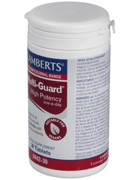 Multi-Guard Vit. Y Minerales (Una Al Dia) 30 Comp.