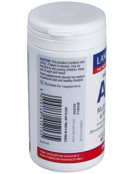 A-Z Multivitaminas %26 Minerales 60 Cápsulas