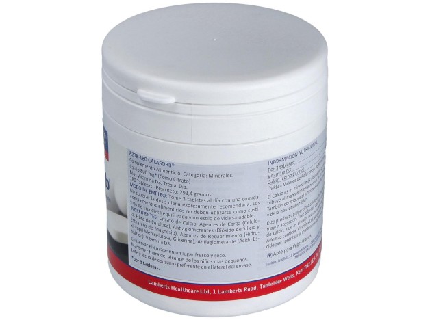 Calasorb Citrato De Calcio 800Mg.180Comp.