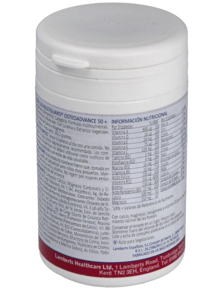 Lamberts Multiguard® Osteoadvance 120Tabs