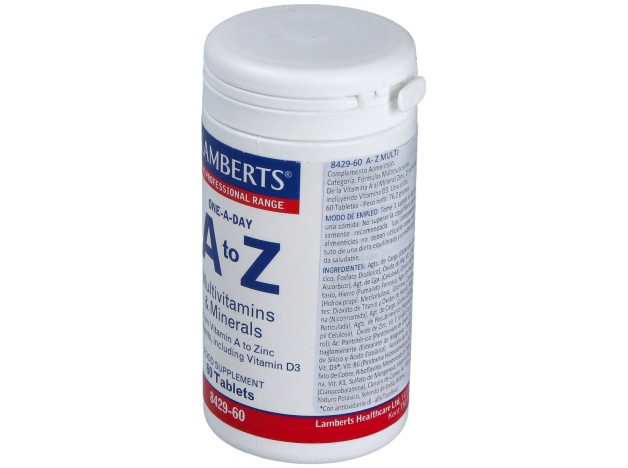 A-Z Multivitaminas %26 Minerales 60 Cápsulas
