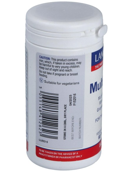 Multi-Max (Vit+Min+Amin) (1Al Dia) 60Comp.