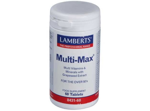Multi-Max (Vit+Min+Amin) (1Al Dia) 60Comp.