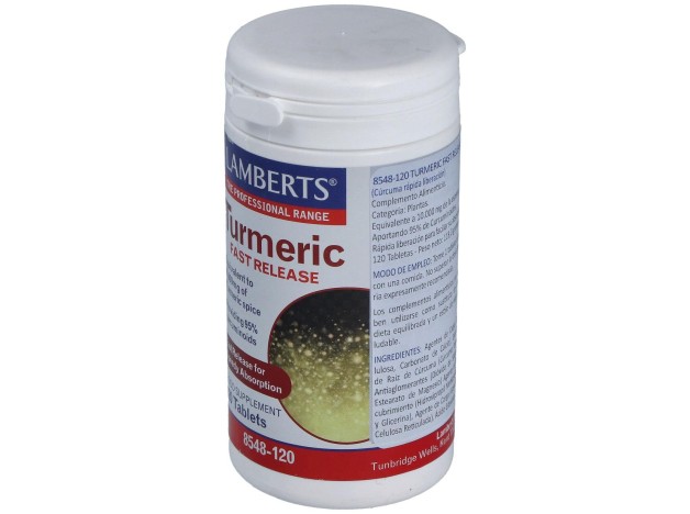 Lamberts Cúrcuma De Liberación Rápida 120 Tabs