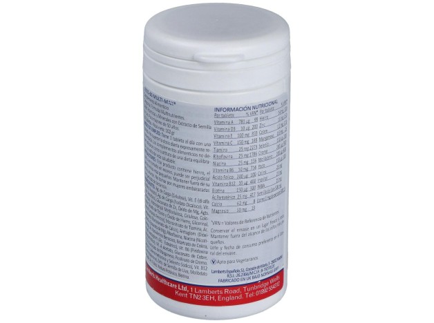 Multi-Max (Vit+Min+Amin) (1Al Dia) 60Comp.