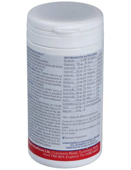 Multi-Max (Vit+Min+Amin) (1Al Dia) 60Comp.