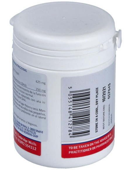 Lamberts Dha Vegano 60 Cápsulas De 250Mg